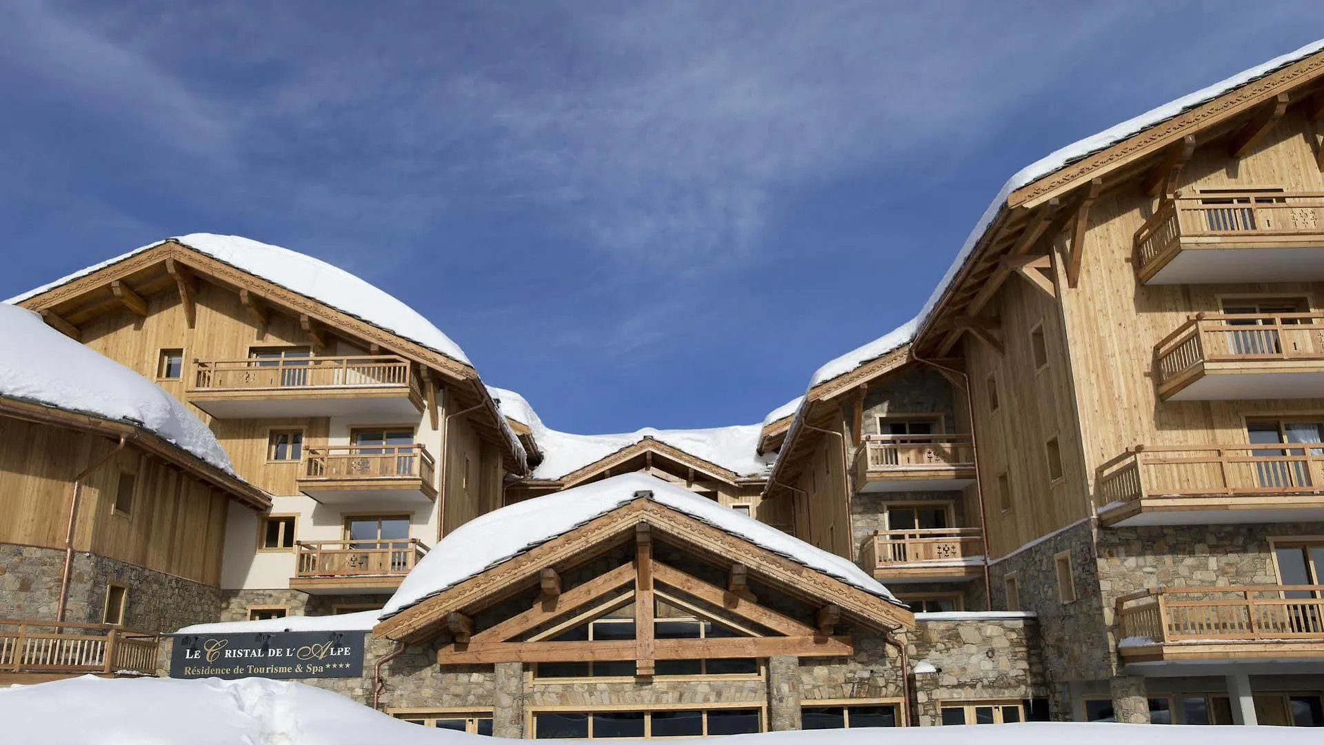 **** 아파트호텔 Cgh Residences & Spas Le Cristal De L'Alpe Alpe d'Huez 프랑스